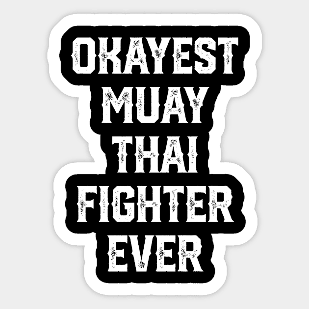 Muay Thai Sticker by CreativeGiftShop